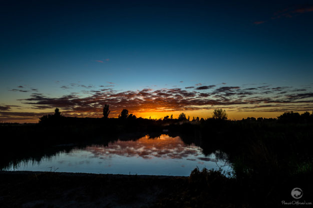 peaceful morning in the middle of Argentina