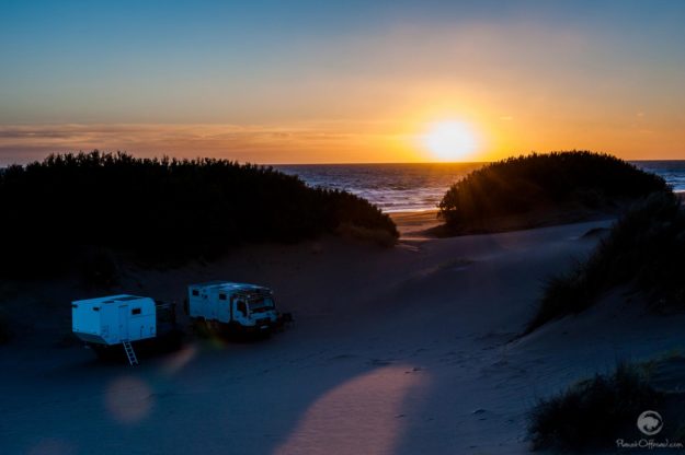 shelter from the sand - in the sand